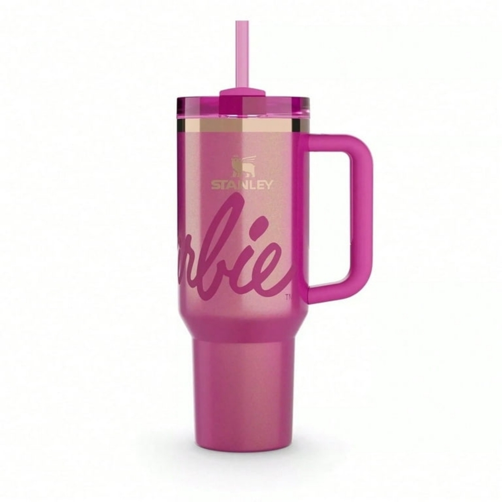 Limited Edition Stanley Barbie Pink 40oz Cup with Handle